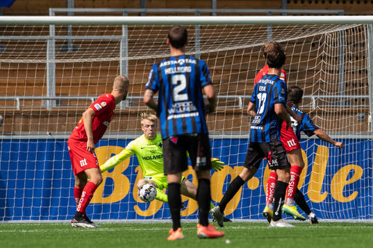 Sirius Yukiya Sugita  gör 1-0 på IFK Norrköpings