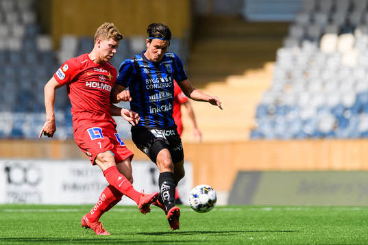 IFK Norrköpings Alexander Fransson och Sirius Stefano