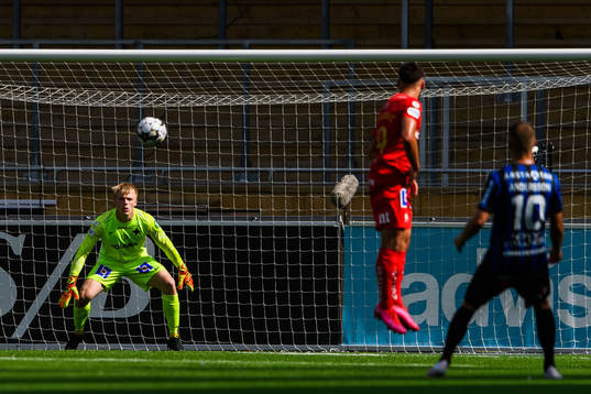 IFK Norrköpings målvakt Isak Pettersson
