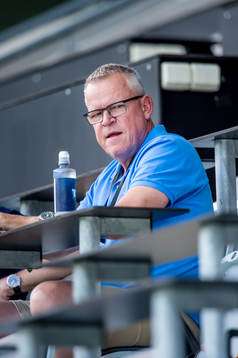Förbundskapten Janne Andersson på plats