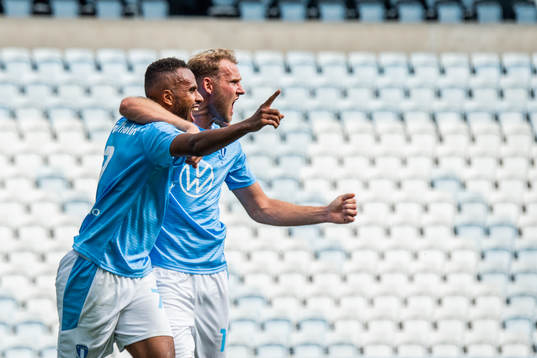 Malmö FFs Isaac Kiese Thelin jublar