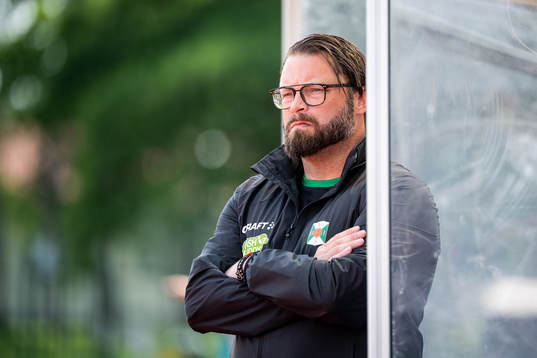 Varbergs tränare Joakim Persson