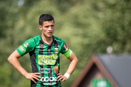 Varbergs Astrit Selmani deppar