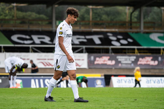 under fotbollsmatchen i Allsvenskan mellan Varberg och AIK