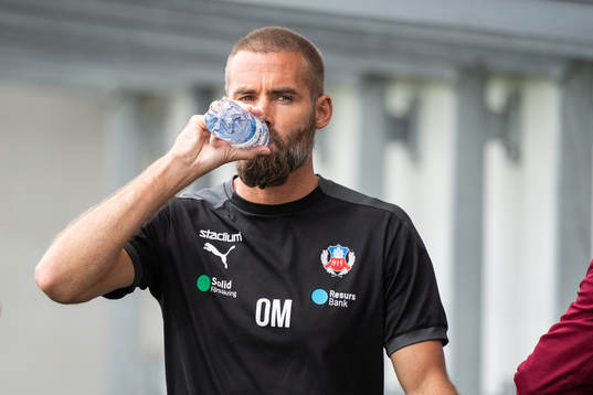 Helsingborgs tränare Olof Mellberg
