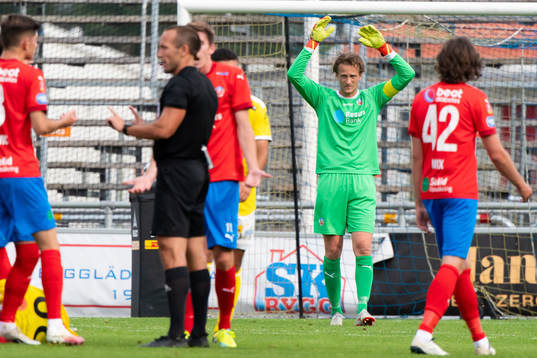 Helsingborgs målvakt Anders Lindegaard