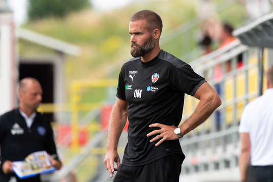 Helsingborgs tränare Olof Mellberg