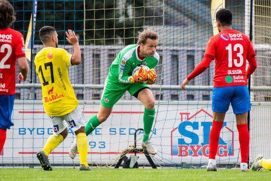 Helsingborgs målvakt Anders Lindegaard