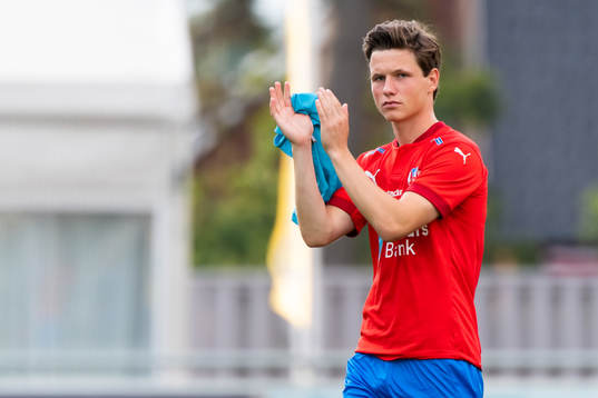 Helsingborgs Max Svensson tackar publiken