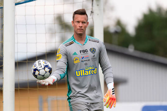 Falkenbergs målvakt Viktor Norling