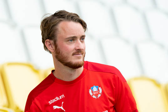 Helsingborgs Rasmus Jönsson på bänken