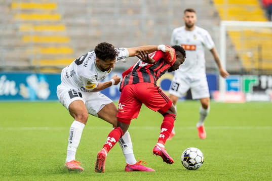 Häckens Daleho Irandust och Östersunds Frank Arhin