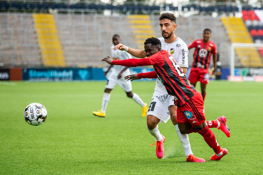 Häckens Daleho Irandust och Östersunds Frank Arhin