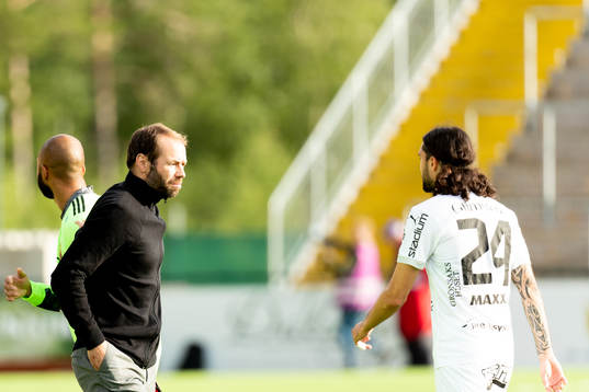 Häckens tränare Andreas Alm