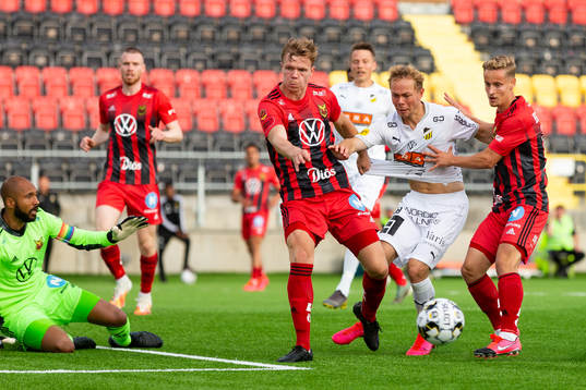 Östersunds Eirik Haugan och Henrik Bellman