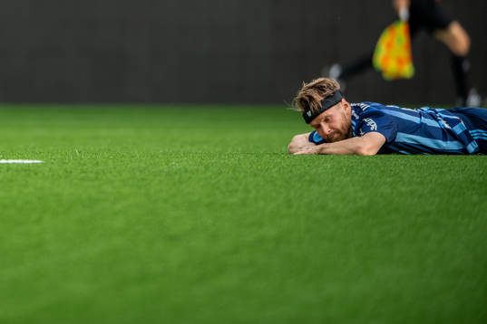 Djurgårdens Jacob Une Larsson deppar