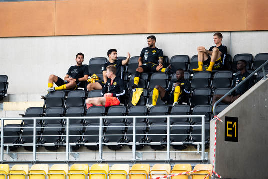 Elfsborgs spelare på bänken