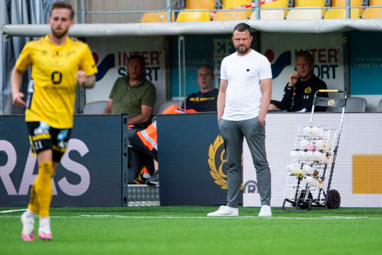 Elfsborgs manager Jimmy Thelin