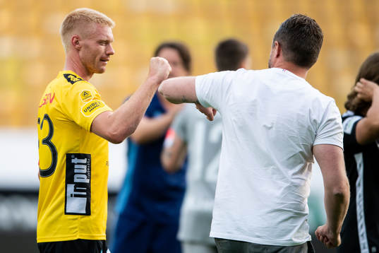 Elfsborgs Sivert Heltne Nilsen jublar