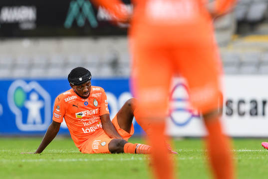 AFC Eskilstunas Chidi Dauda Omeje deppar