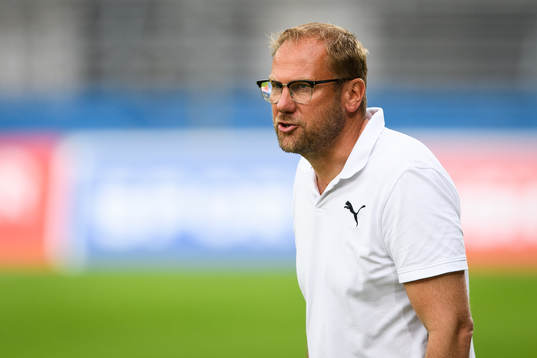 Halmstads tränare Magnus Haglund