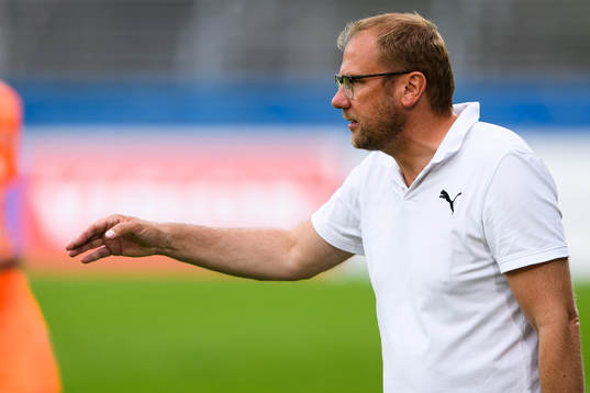 Halmstads tränare Magnus Haglund