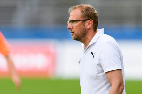 Halmstads tränare Magnus Haglund
