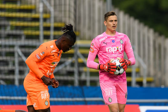 AFC Eskilstunas målvakt Wille Jakobsson