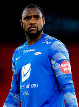 Goalkeeper Ali Nadhoim Ahamada of Brann