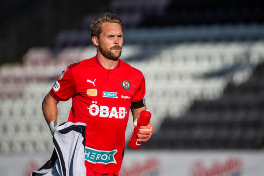 Örebros målvakt Oscar Jansson