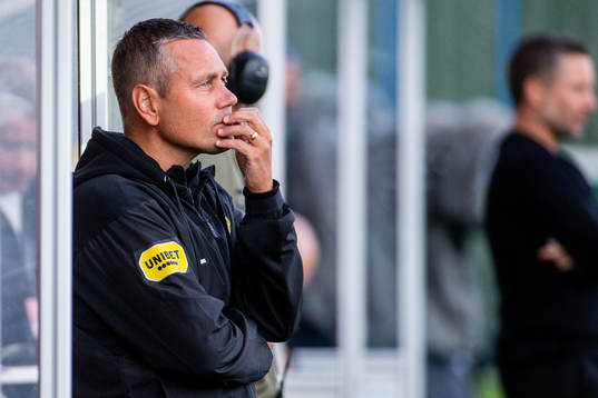 Mjällbys tränare Marcus Lantz