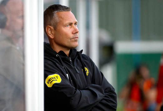 Mjällbys tränare Marcus Lantz