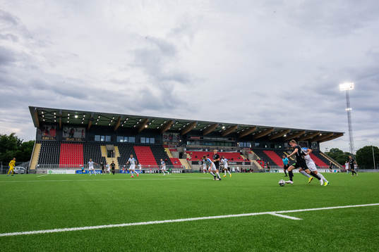 Vy över Grimsta IP