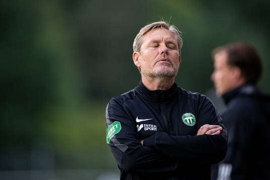 Västerås tränare Thomas Askebrand deppar