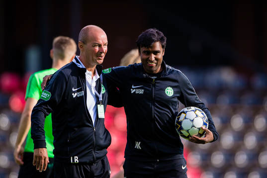 Västerås individuella tränare Leif Berg och assisterande
