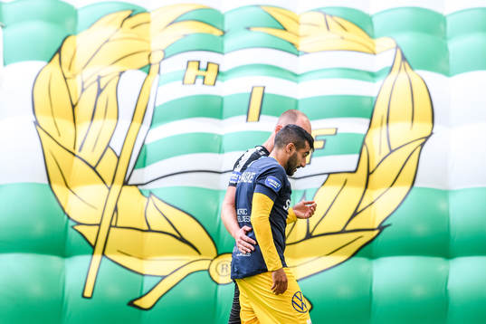 IFK Göteborgs Sargon Abraham har ont