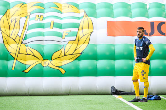 IFK Göteborgs Sargon Abraham har ont