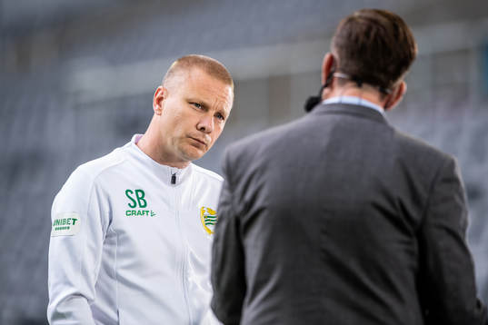 Hammarbys tränare Stefan Billborn