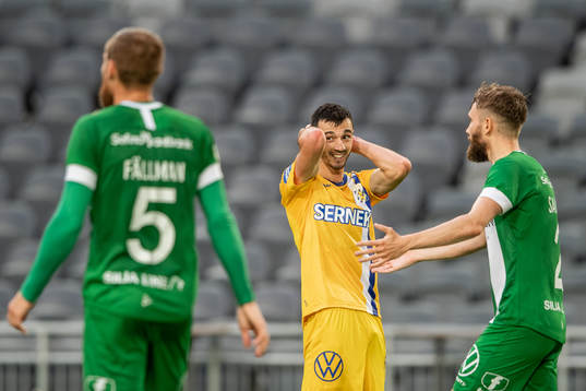 IFK Göteborgs Giorgi Kharaishvili deppar
