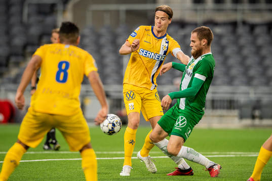 IFK Göteborgs August Erlingmark och Hammarbys David