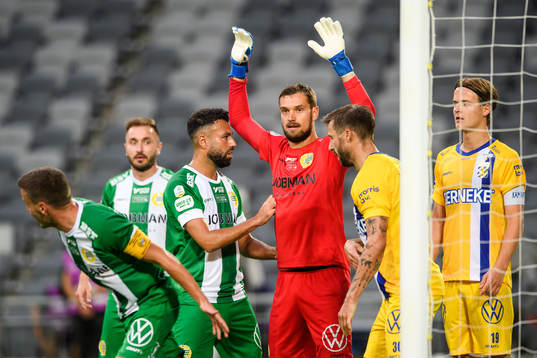 Hammarbys målvakt Davor Blazevic