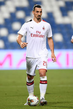 Zlatan Ibrahimovic of AC Milan