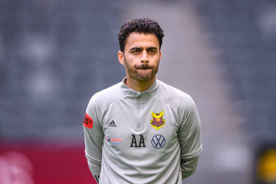 Östersunds assisterande tränare Amir Azrafshan