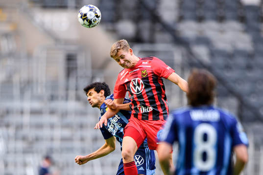 Östersunds Ludvig Fritzson och Djurgårdens Jesper Nyholm