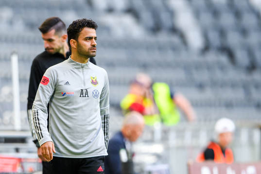 Östersunds assisterande tränare Amir Azrafshan