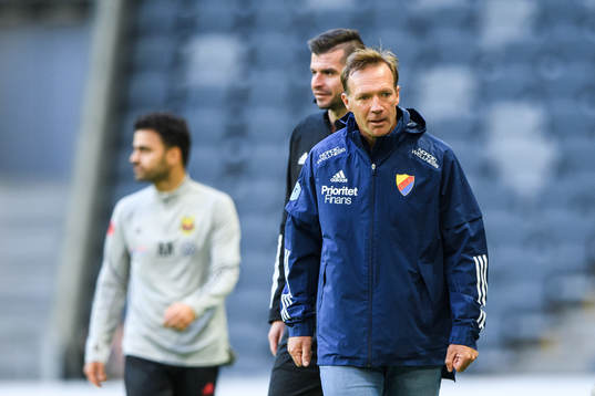 Djurgårdens tränare Kim Bergstrand