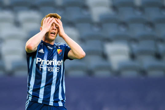 Djurgårdens Aslak Witry deppar