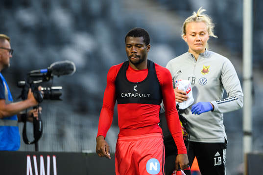 Östersunds Kalpi Wilfried Ouattara lämnar planen