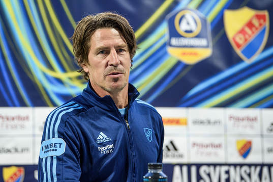 Djurgårdens tränare Thomas Lagerlöf