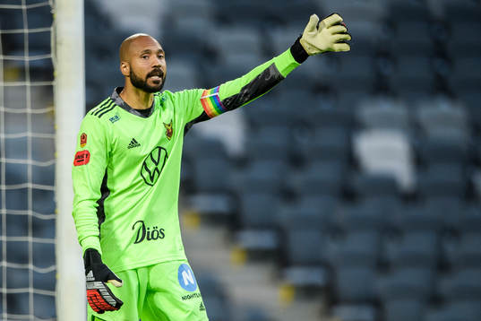Östersunds målvakt Aly Keita